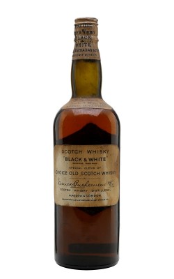 Black & White / Bottled 1930s / Spring Cap