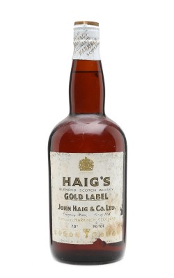 Haig's Gold Label / Bottled 1950s / Spring Cap