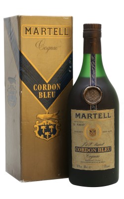 Martell Cordon Bleu Cognac / Bottled 1970s