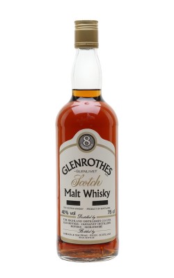 Glenrothes 8 Year Old / Bottled 1970s / Gordon & MacPhail Speyside Whisky