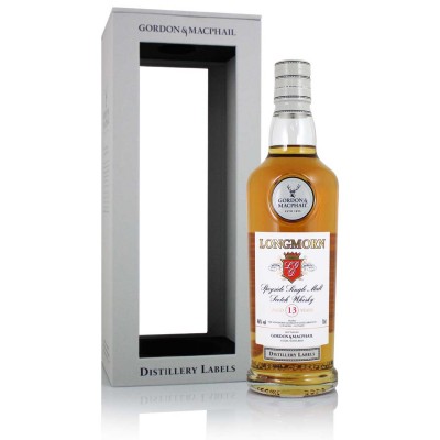Longmorn 13 Year Old G&M Distillery Labels
