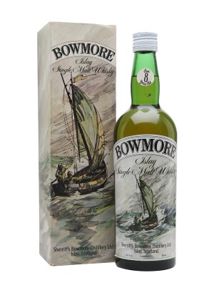 Bowmore 8 Year Old / Sherriff's / Bottled 1970s
