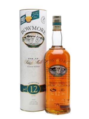 Bowmore 12 Year Old / Bottled 1990s / Litre