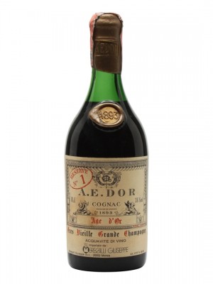 AE Dor No.1 Cognac / 1893 Vintage / Age d'Or / Bottled 1980s