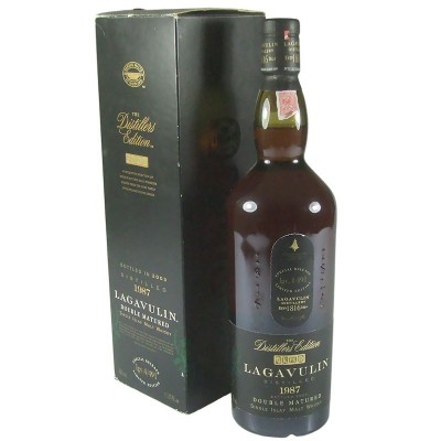 Lagavulin 1987 'The Distillers Edition' Litre Bottling with Box
