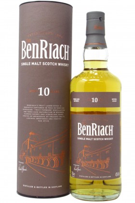 Benriach Single Malt Scotch (Old Bottling) 10 year old