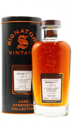 Undisclosed Speyside (M) Signatory Single Sherry Cask #16 2005 17 year old