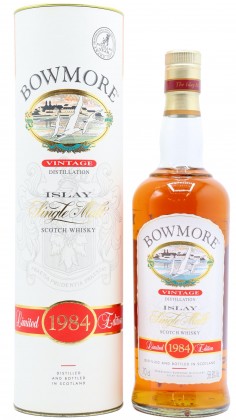 Bowmore Vintage Distillation Islay Single Malt 1984 16 year old