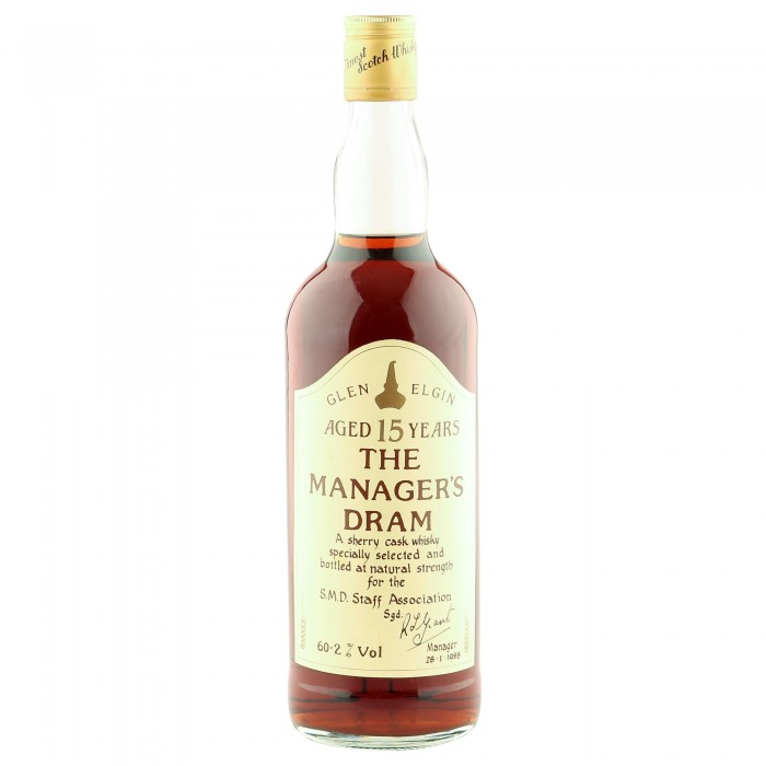 Glen Elgin 15 Year Old, The Manager's Dram 1988 Bottling