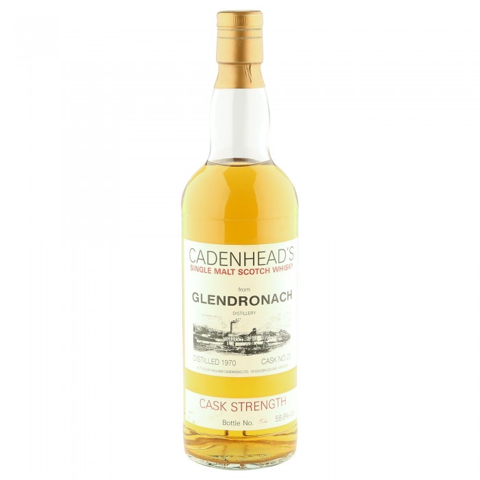 Glendronach 1970, Cadenhead's Cask Strength Bottling, Cask #25