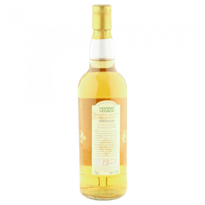 Springbank 1978 19 Year Old, Murray McDavid 1997 Bottling
