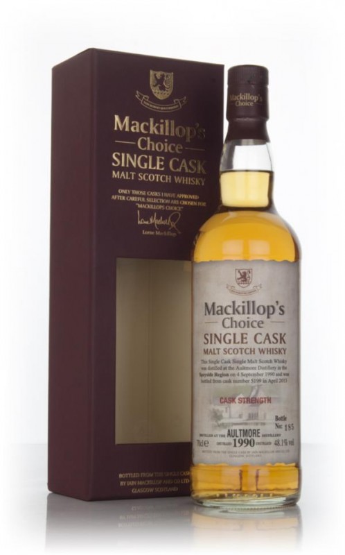 Aultmore 22 Year Old 1990 cask 5199 (Mackillop's)