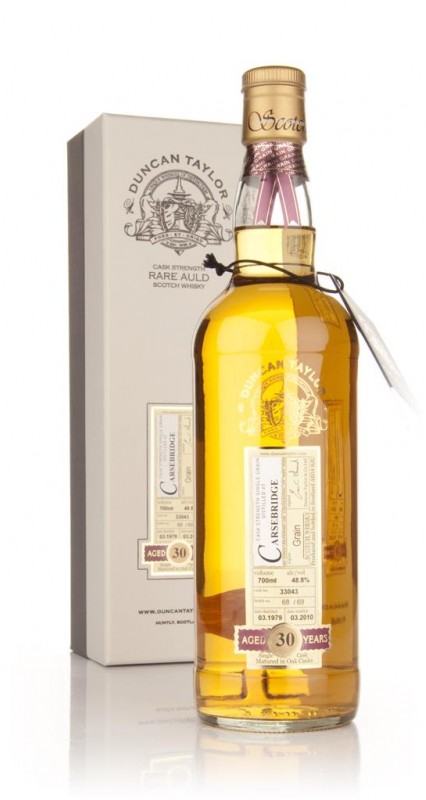 Carsebridge 30 Year Old 1979 Rare Auld Duncan Taylor