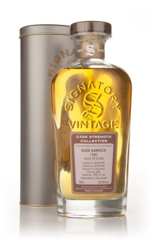 Glen Garioch 18 Year Old 1990 Cask Strength Collection Signatory