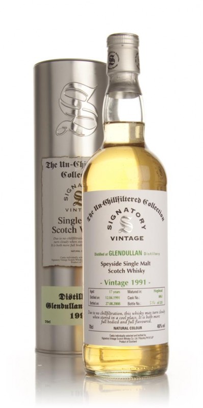 Glendullan 17 Year Old 1991 Un-Chillfiltered Signatory