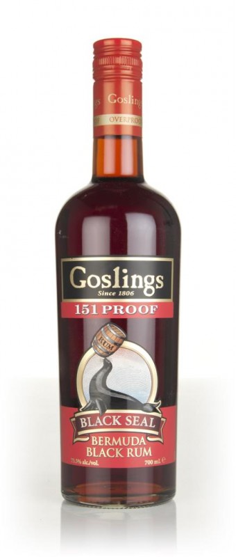 Gosling's Black Seal 151 Proof Dark Rum