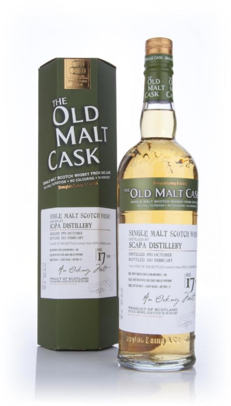 Scapa 17 Year Old 1993 Old Malt Cask Douglas Laing