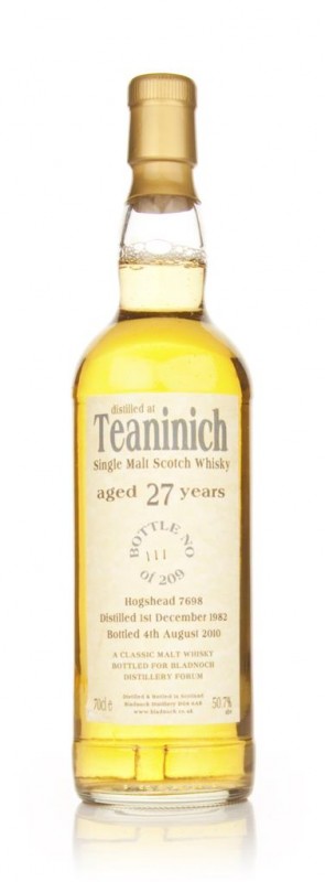 Teaninich 27 Year Old 1982 Bladnoch
