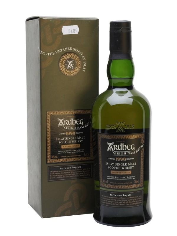 Ardbeg 1990 Airigh Nam Beist First Release Bottled 2006