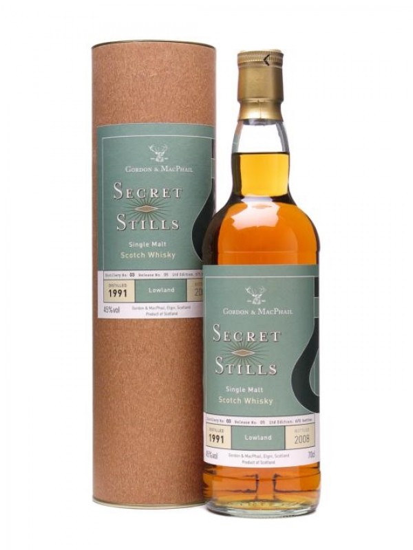 Secret Stills 3.5 Auchentoshan 1991 Gordon & Macphail Secret Stills