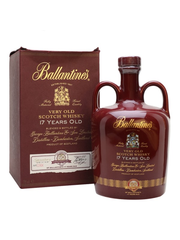 Ballantine's 17 Year Old 60th Anniversary Ceramic