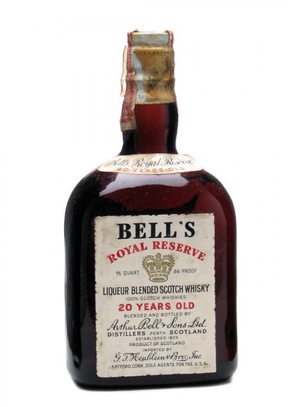 Bell's Royal Reserve 20 Year Old Bottled 1930s
