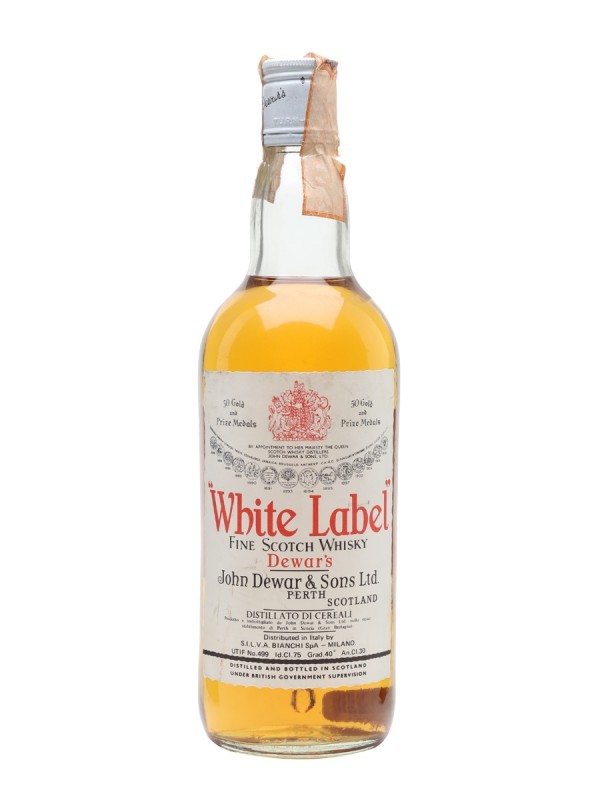 Dewar's White Label Bottled 1980s