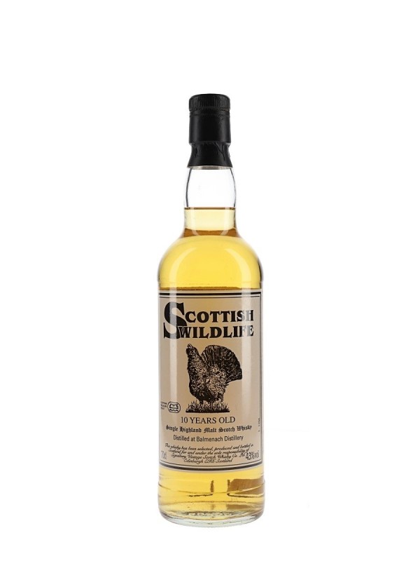 Balmenach 10 Year Old / Scottish Wildlife / Bottled 1990s