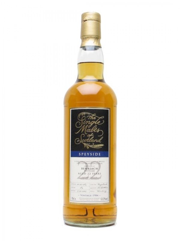 Benriach 1984 22 Year Old Single Malts of Scotland