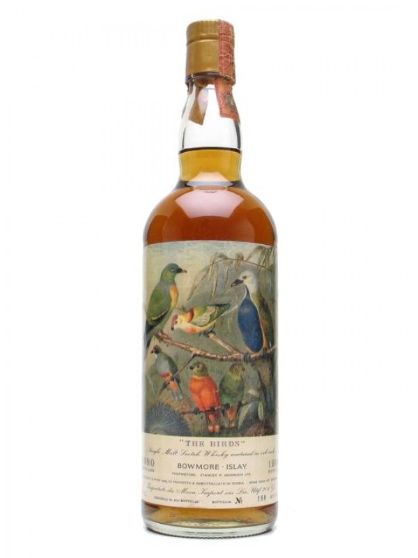 Bowmore 1980 The Birds Bottled 1980's Moon Import