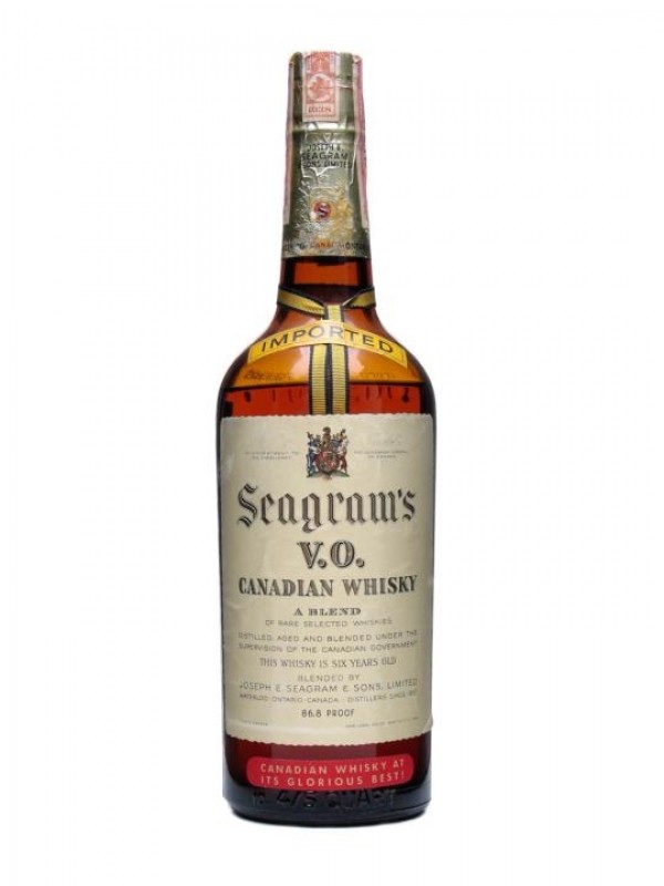 Seagram's VO 6 Year Old Bottled 1938