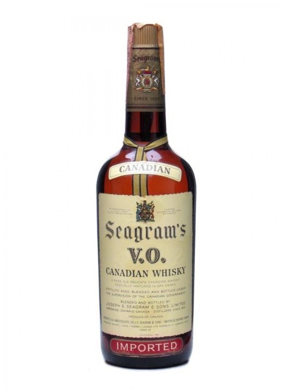 Seagram's VO Bottled 1980s