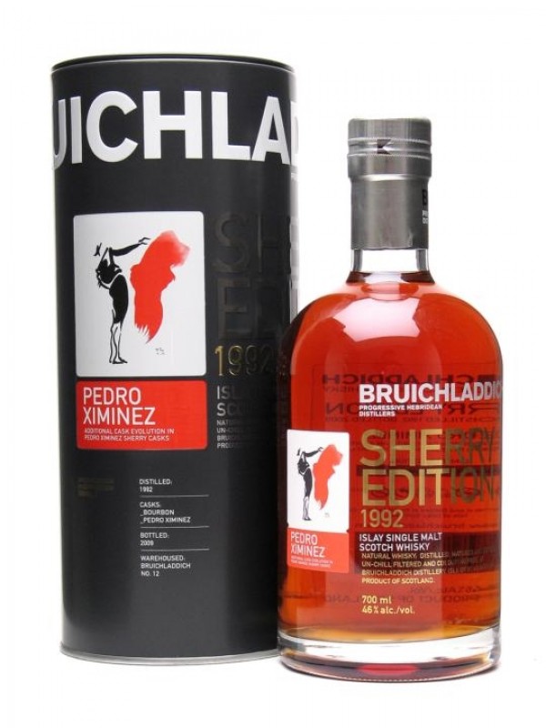 Bruichladdich 1992 17 Year Old PX Sherry