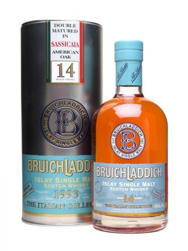 Bruichladdich 1993 Sassicaia American Oak 14 Year Old