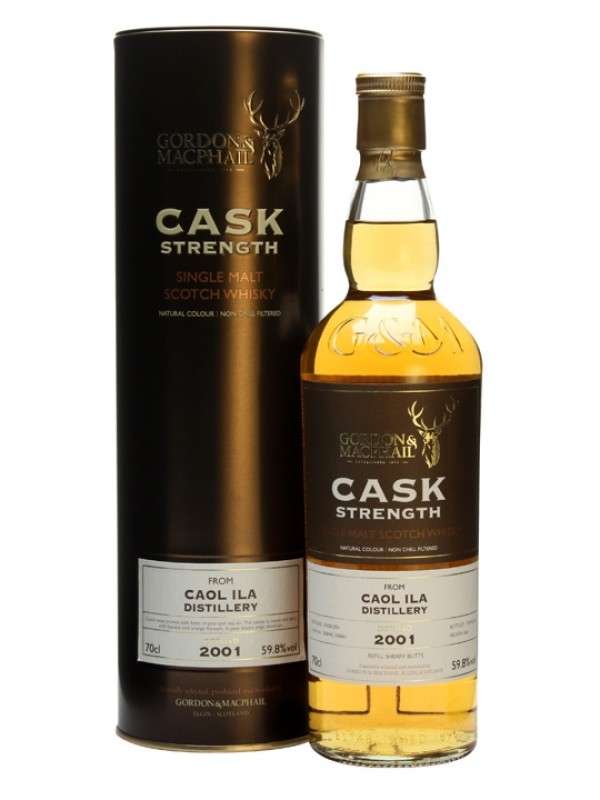 Caol Ila 2001 Gordon & Macphail Cask Strength
