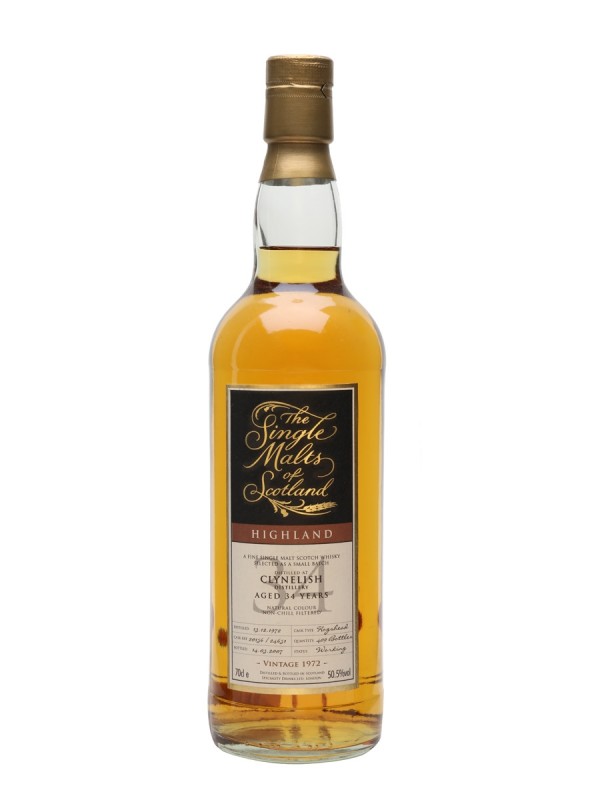 Clynelish 1972 34 Year Old Speciality Drinks  Single Malts of Scotland
