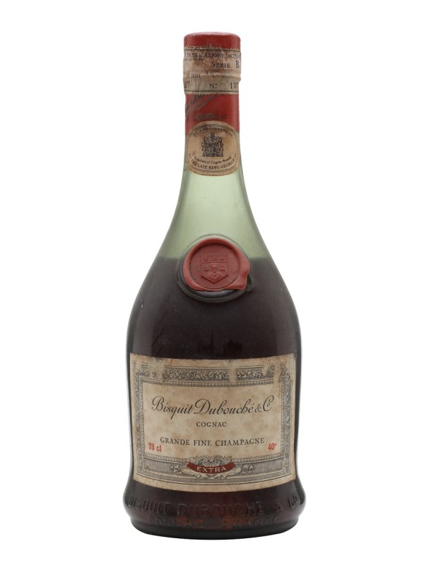 Bisquit Dubouche Extra Cognac Bottled 1950's