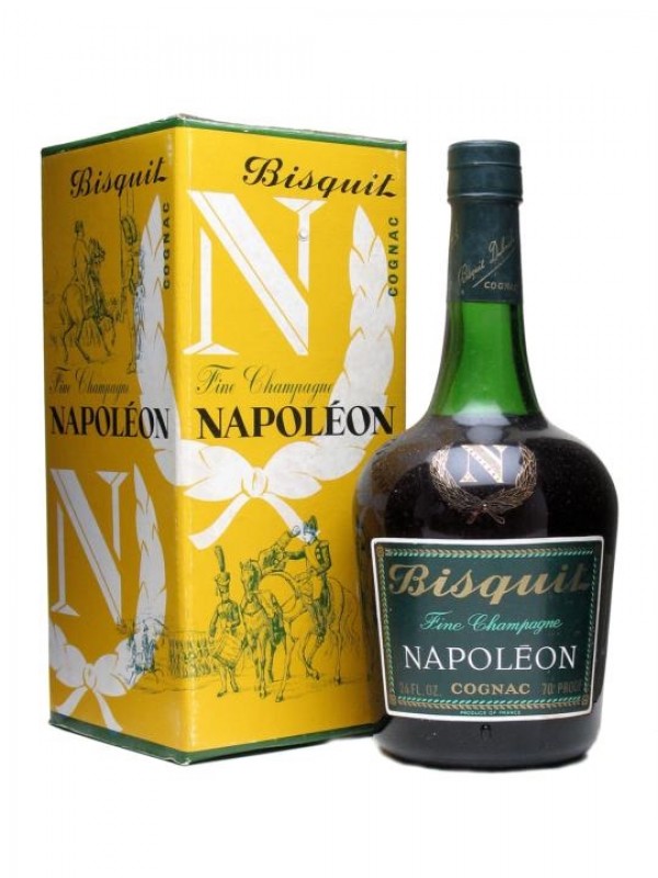 Bisquit Napoleon Cognac Bottled 1950s