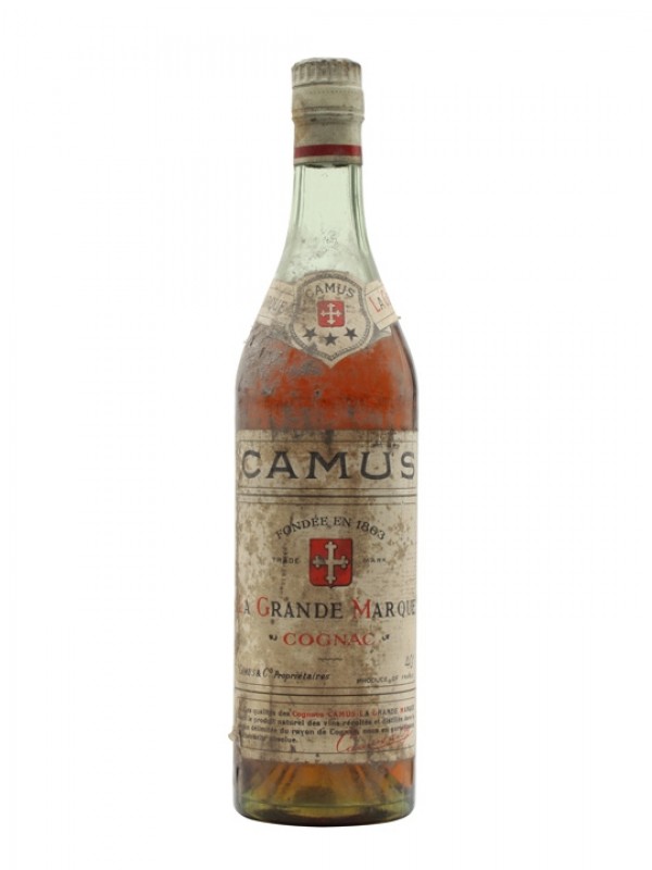 Camus La Grande Marque 3 Star Bottled 1940s