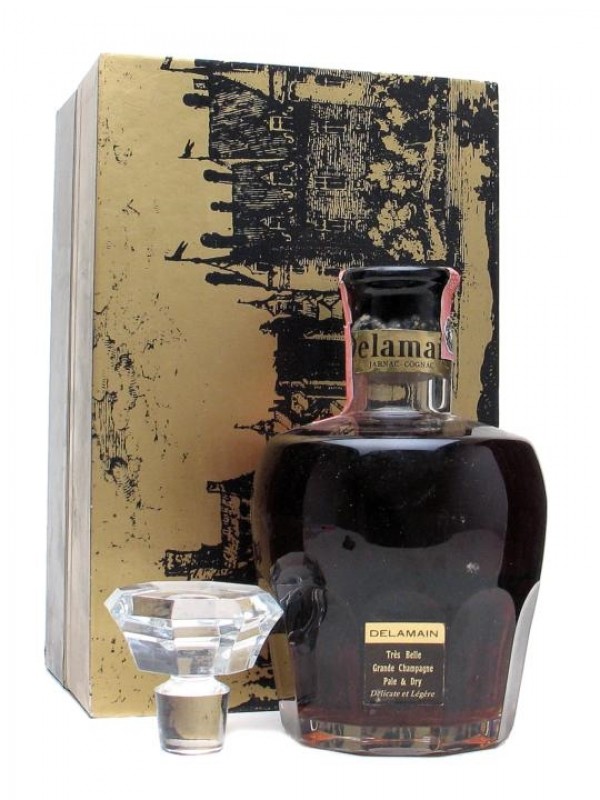 Delamain Pale Dry Cognac Baccarat Crystal