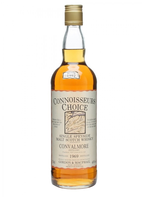 Convalmore 1969 Bottled 1992 Connoisseur's Choice Gordon & Macphail