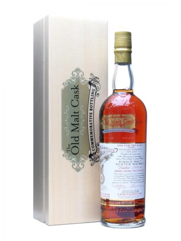 Speyside 1991 18 Year Old Pomerol Wine Finish Douglas Laing