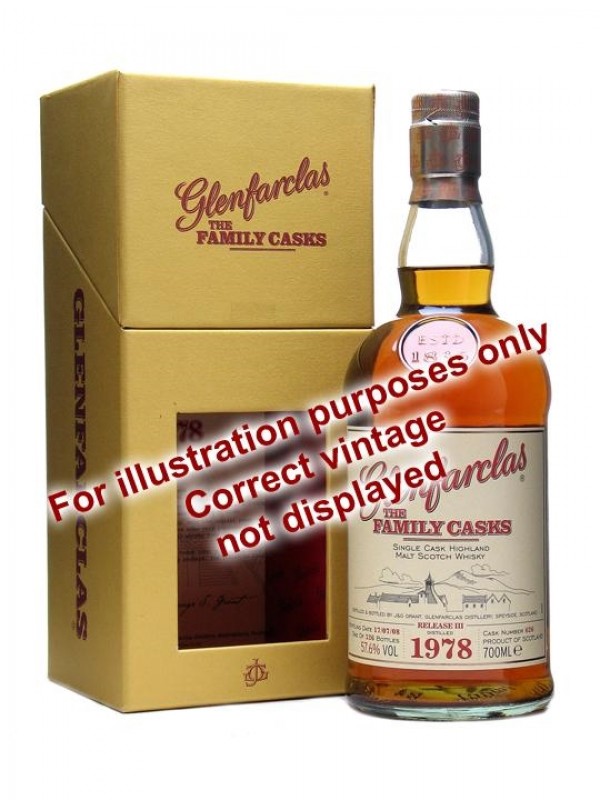 Glenfarclas 1961 / Family Casks VI / Sherry Hogshead #1326
