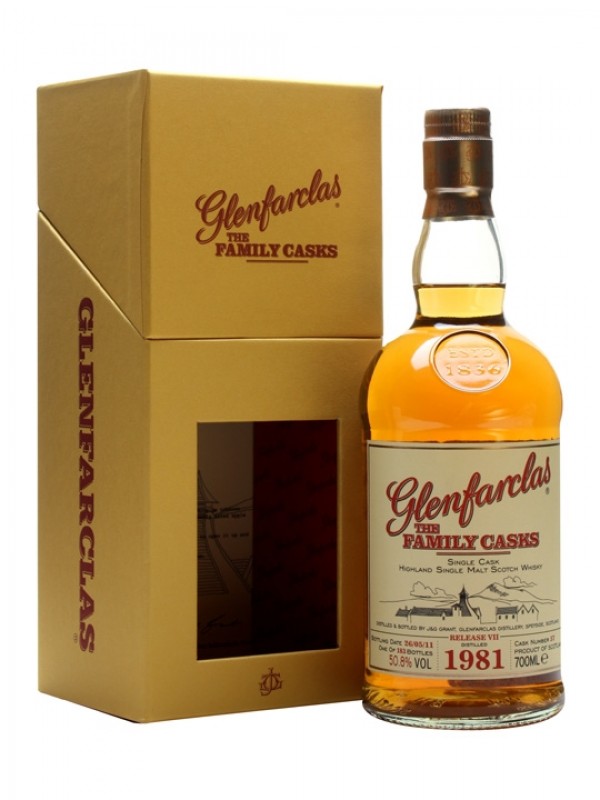 Glenfarclas 1981 Family Cask VII Plain Hogshead #57