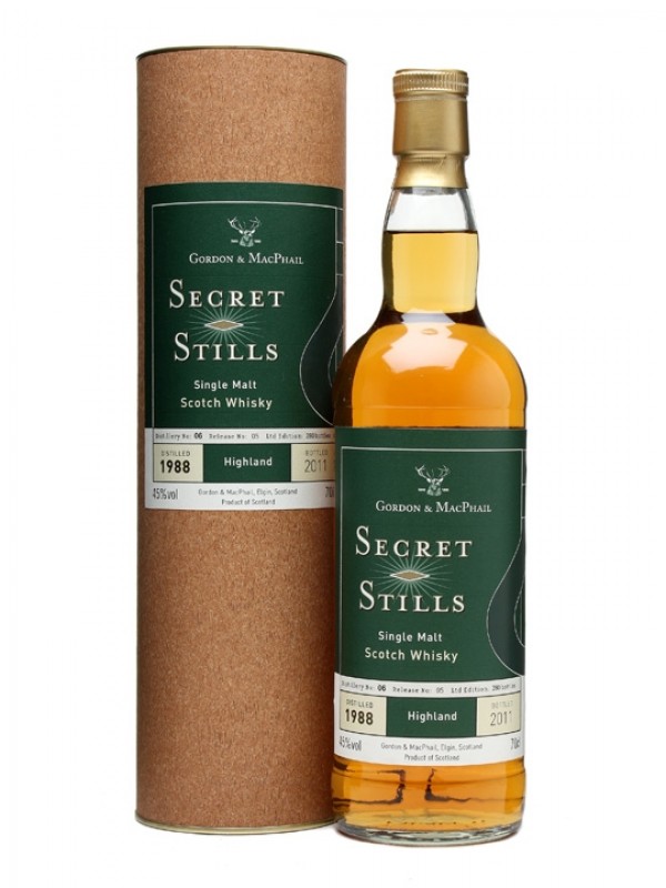 Secret Stills 6.5 Glen Garioch 1988 Gordon & Macphail