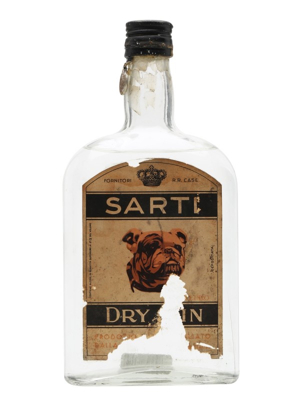 Sarti Dry Gin Bottled 1950s