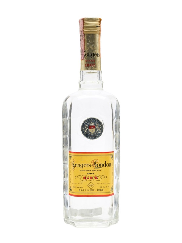 Seagers Dry Gin Bottled 1960s