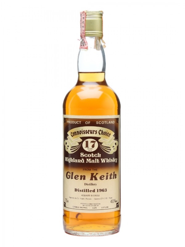 Glen Keith 1963 17 Year Old Connoisseurs Choice Gordon & Macphail