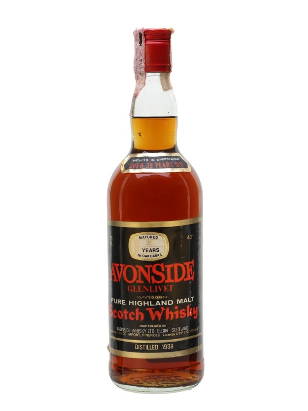 Avonside (Glenlivet) 1938 / 39 Year Old / Sherry Cask / Gordon & MacPhail