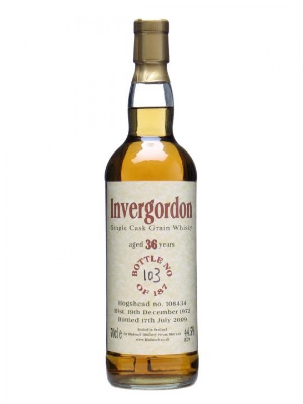 Invergordon 1972 Single Grain 36 Year Old Bladnoch Forum